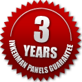 3 Year Inkerman Panels Guarantee